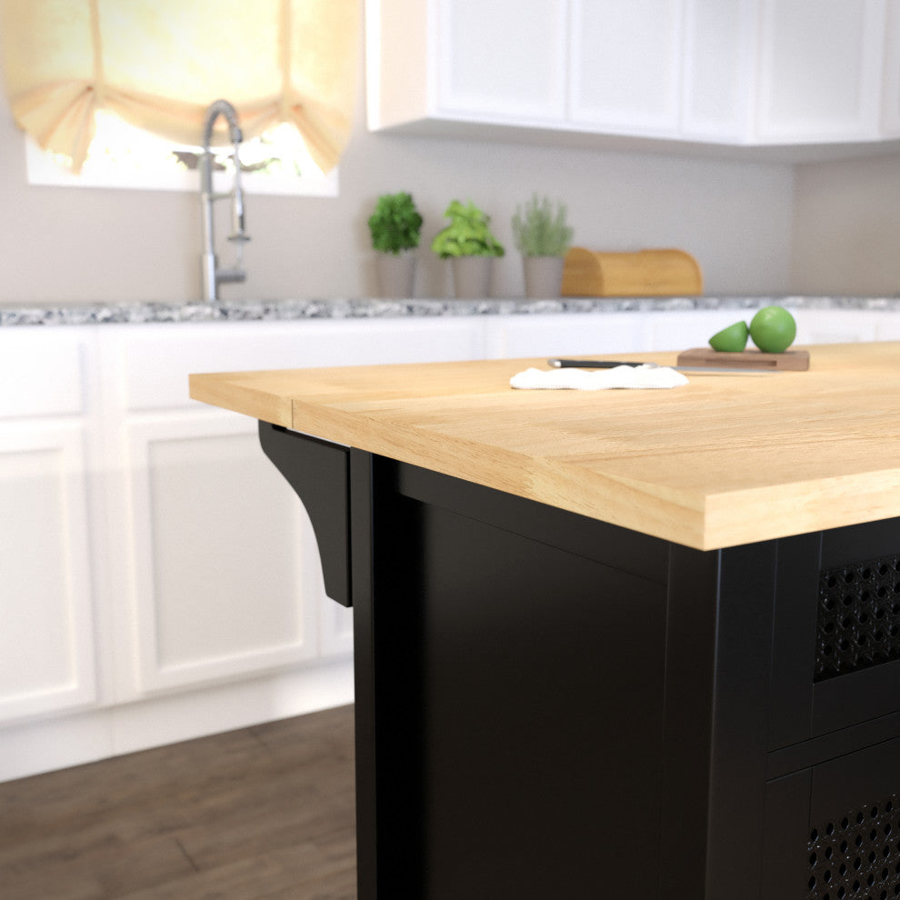 Shrewsbury Expandable Freestanding Kitchen Island