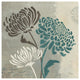 "Chrysanthemums II" Digital Paper Print by Wellington Studio, 32"x32"