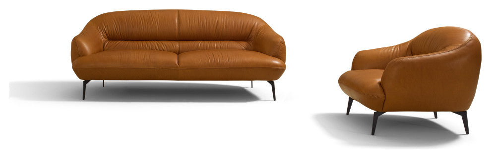 ACME Leonia Sofa, Leather, Cognac