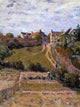 Alfred Sisley The Rising Path, 21"x28" Wall Decal