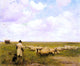 Walter Frederick Osborne The Return of the Flock Wall Decal