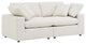 Commix Down Filled Overstuffed Boucle Fabric Loveseat