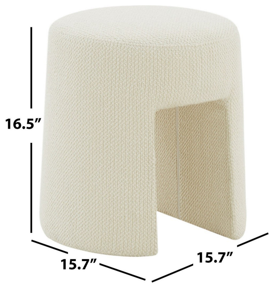 Safavieh Couture Ginny Upholstered Ottoman