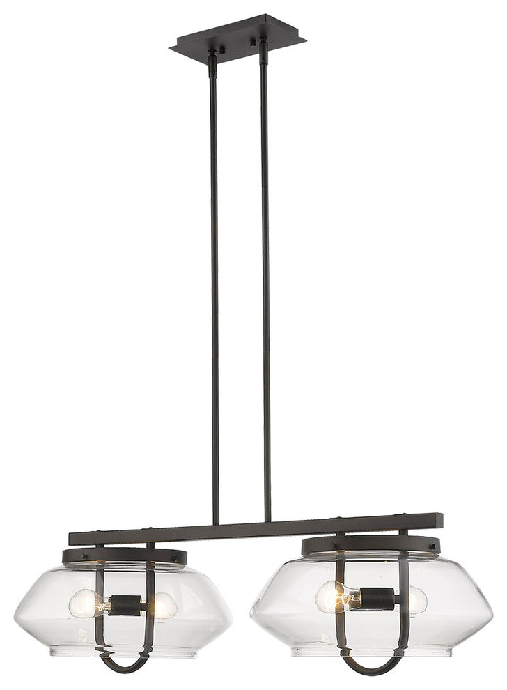 Garner 4-Light Oil-Rubbed Bronze Island Pendant