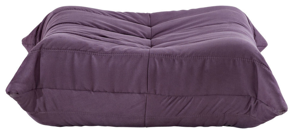 Waverunner Ottoman in Purple