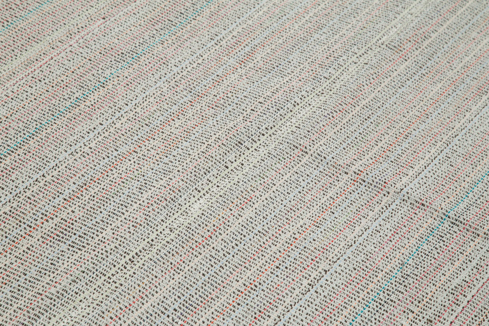 Rug N Carpet - Handmade Turkish 6' 9'' x 10' 0'' Modern Design Wool Kilim Rug