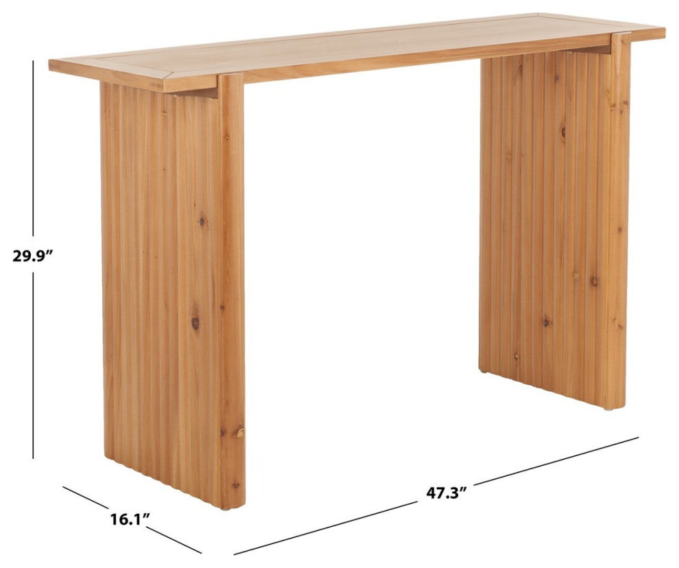 Safavieh Buckley Console Table, Brown