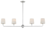 Maxim 12097SW Bristol 4 Light 48"W Linear Chandelier - Satin Nickel