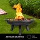24" Cooking Grill Plate Accessory for Fire Pits and Paver Fire Pits