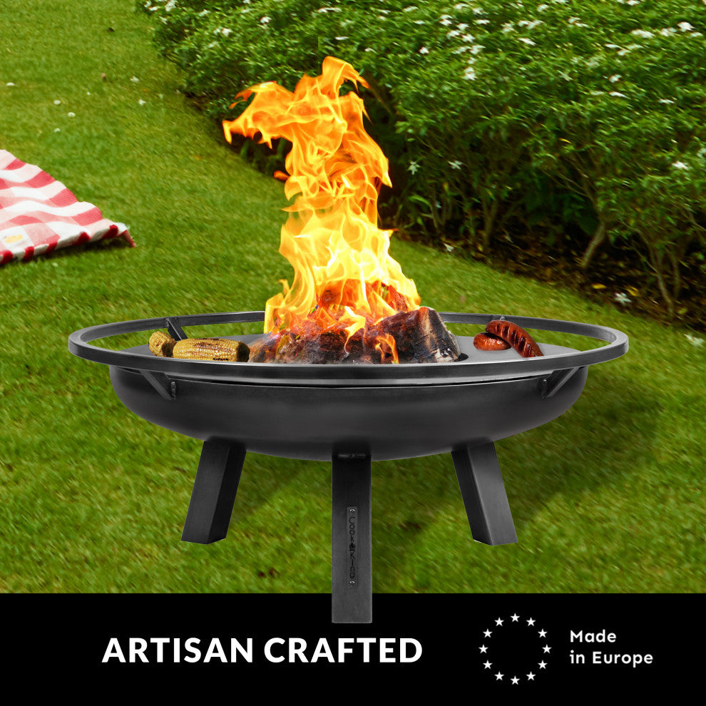 24" Cooking Grill Plate Accessory for Fire Pits and Paver Fire Pits