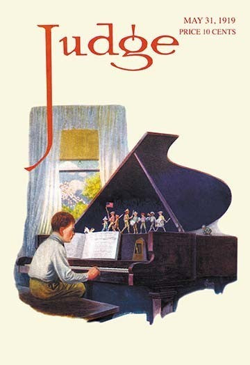Judge Magazine: Stuck Inside- Canvas Poster 20" x 30"