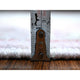 Anatolian Village Inspired Pure Wool Hand Knotted Pink Wide Runner Rug 3'4"x9'9"