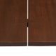 Viggo 74" Live Edge Acacia Wood Dining Table, Black Walnut