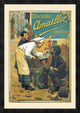 "Chocolate Amatller, 1913" Framed Canvas Giclee, 22"x32"