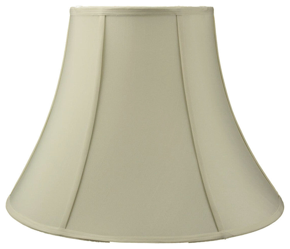 Egg Shell Shantung Bell Lampshade 10"x20"x15"