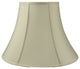Egg Shell Shantung Bell Lampshade 10"x20"x15"