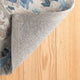 Dash & Albert Ines Blue Hand Micro Hooked Wool Rug, Blue, 8' x 10'