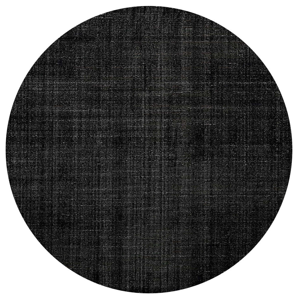 Ahgly Company Indoor Round Mid-Century Modern Area Rugs, 5' Round