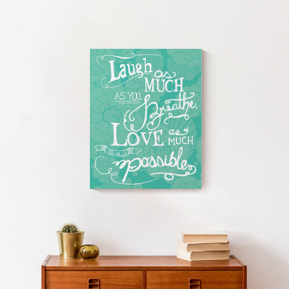 Love Much 16x20 Canvas Wall Art