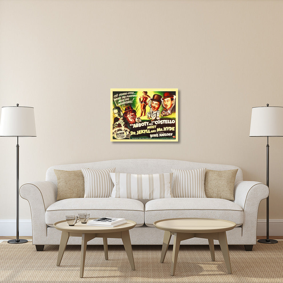 Abbott and Costello, Meet Dr Jekyll And Mr. Hyde, 36x28