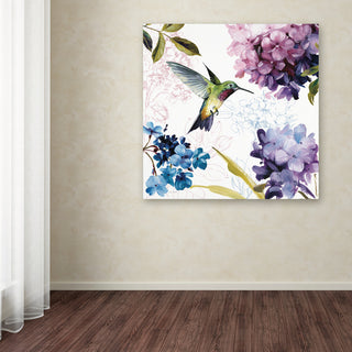 'Spring Nectar Square II' Canvas Art by Lisa Audit