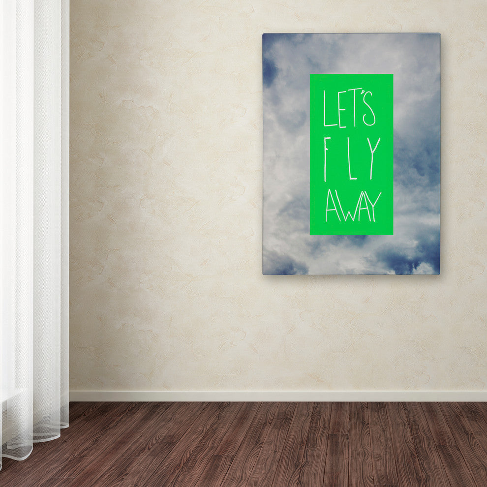 ''Let''s Fly Away'' Canvas Art by Leah Flores