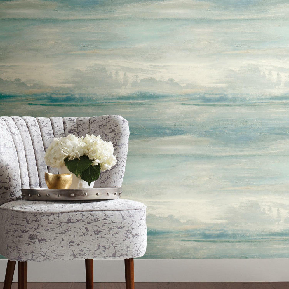 Soothing Mists Scenic Peel and Stick Wallpaper