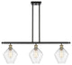 Innovations 516-3I-BAB-G654-8 3-Light Island Light, Black Antique Brass