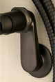 Aqua Vintage 7" Adjustable Wall Mount Tub Faucet, Oil Rubbed Bronze