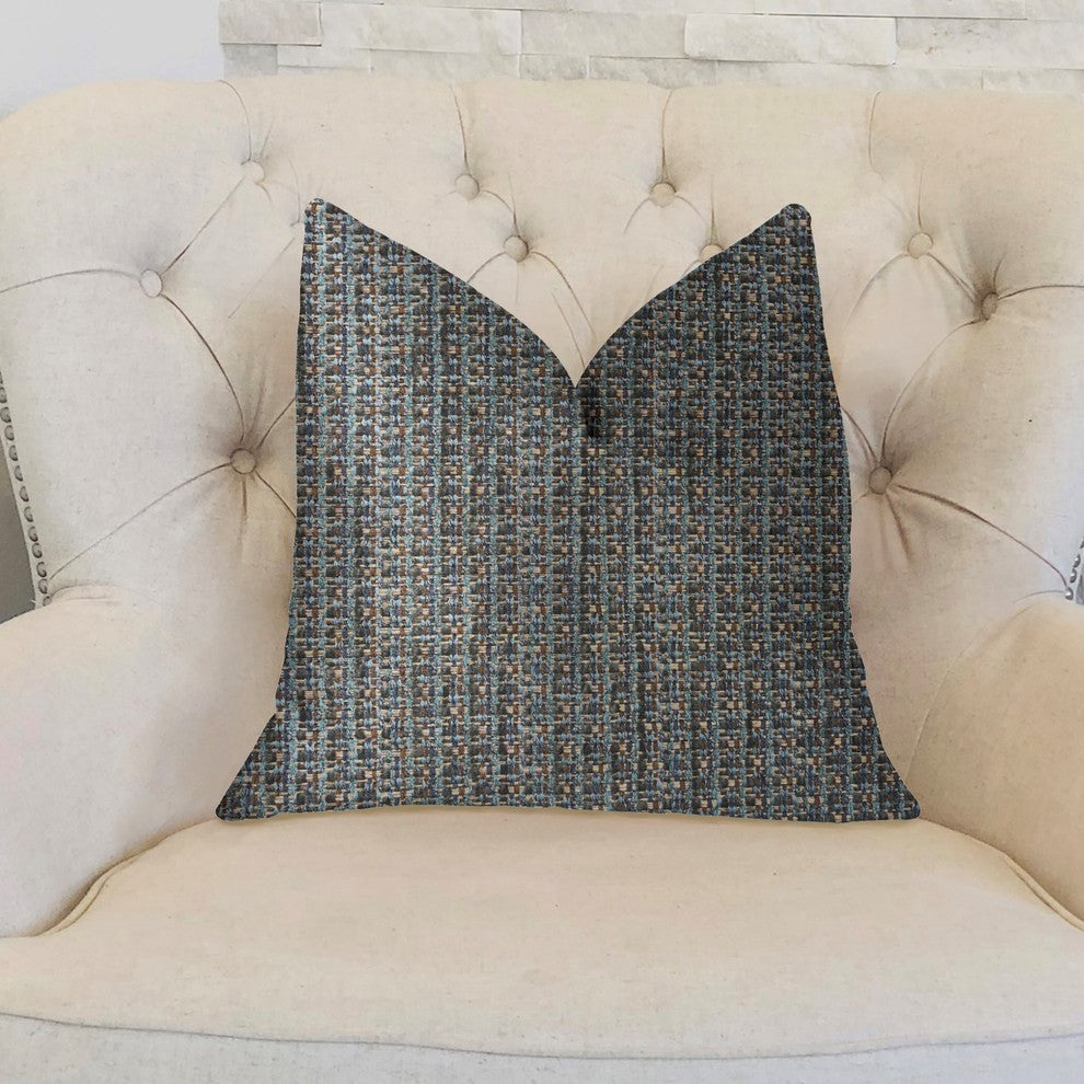 Noemie Multicolor Luxury Throw Pillow, 20"x30" Queen