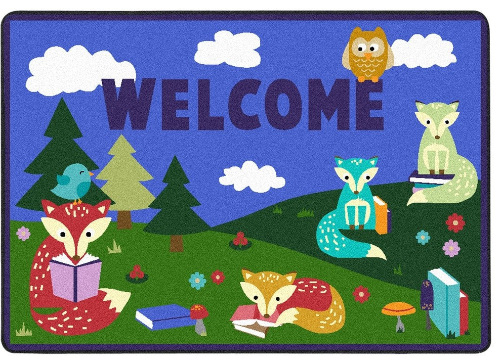 Foxy Readers, 2'8"x3'10"