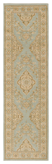 Surya Paramount PAR-1006 6'7"x9'6" Rug, Sage/Khaki/Dark Brown/Beige