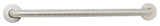 ADA Bathroom Shower Grab Bar With Safety Grip, Satin, 18"