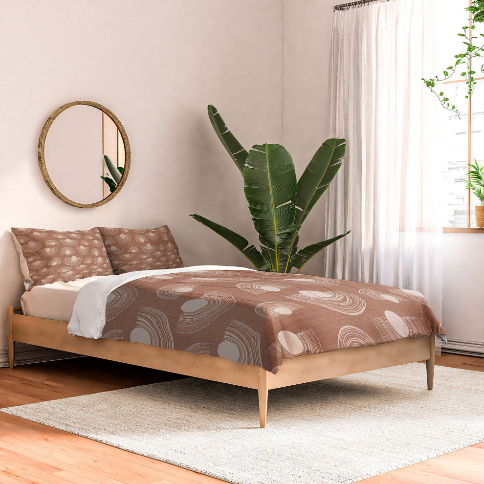 Deny Designs Emmie K Wabi Sabi Hygge Clay Bed in a Bag, Full