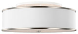 Generation Lighting Semi-Flush Mount, Satin Nickel, 5-Light