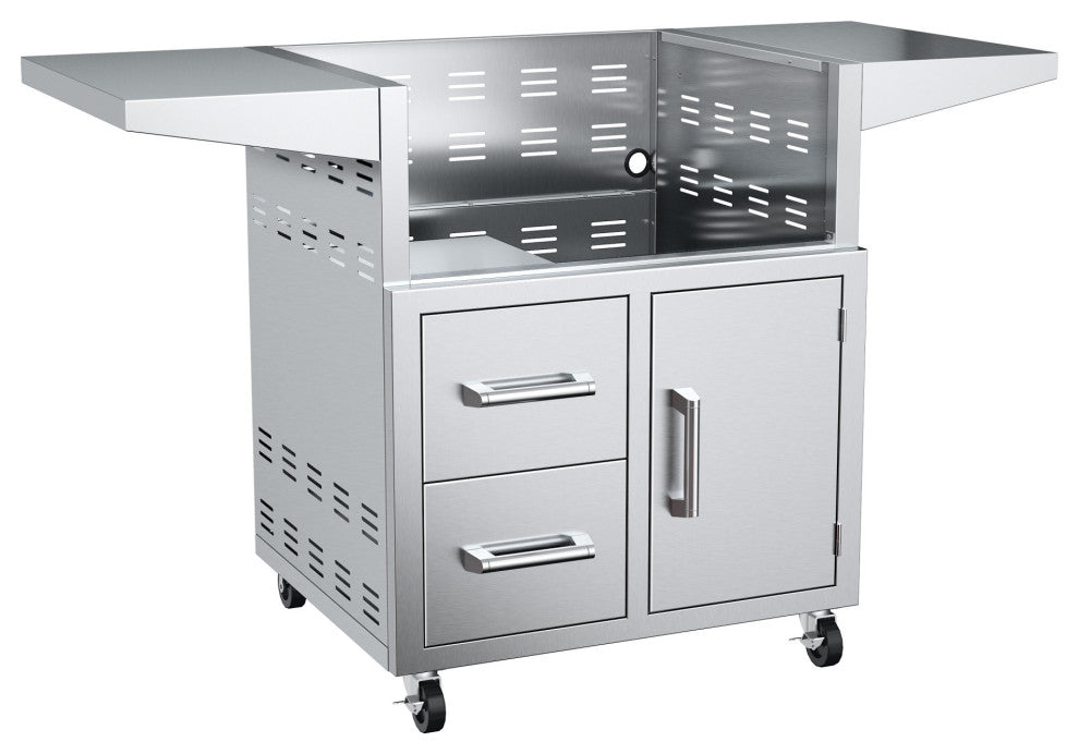 EdgeStar GRL300CART 30" Cart - Stainless Steel