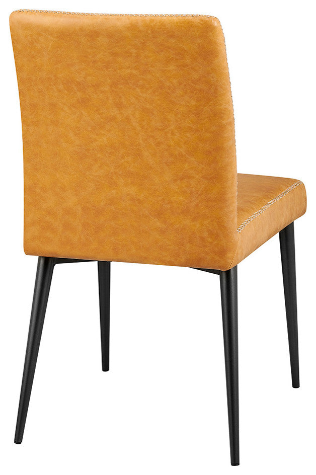 Kevin PU Dining Side Chair,, Set of 2