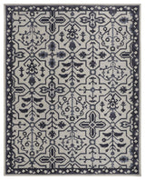 Weave & Wander Faris Charcoal 9'x12' Hand Tufted Area Rug