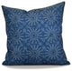 Sun Tile Geometric Print Pillow, Blue, 16"x16"
