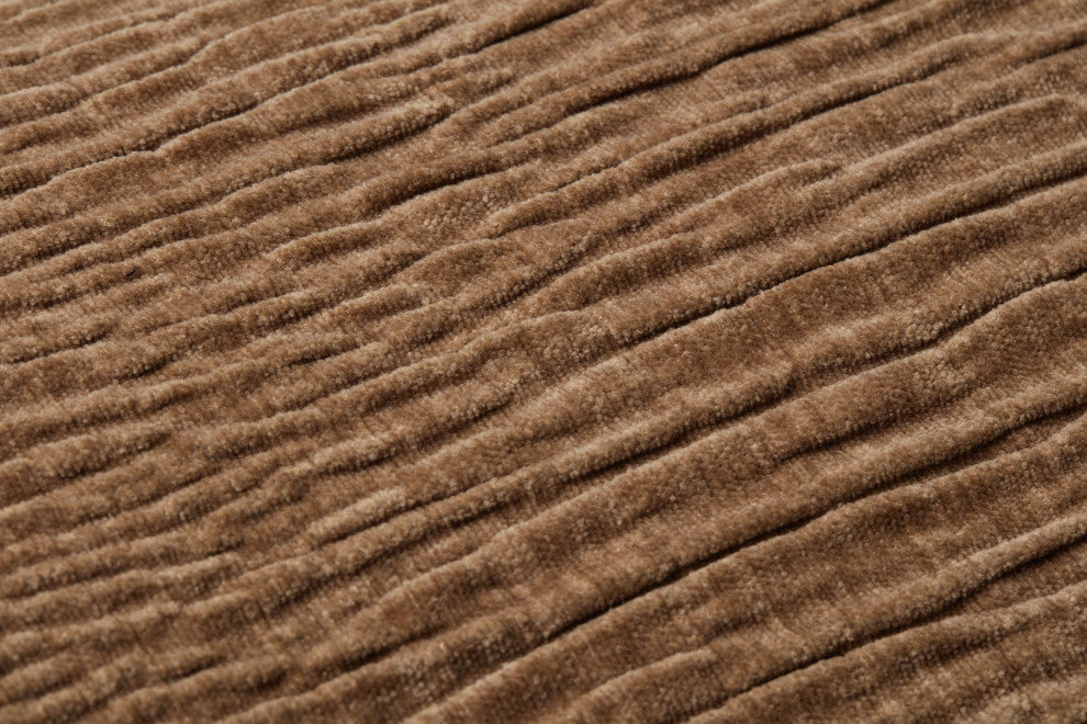 Loloi Pillow, Brown, 22''x22'', Cover With Down