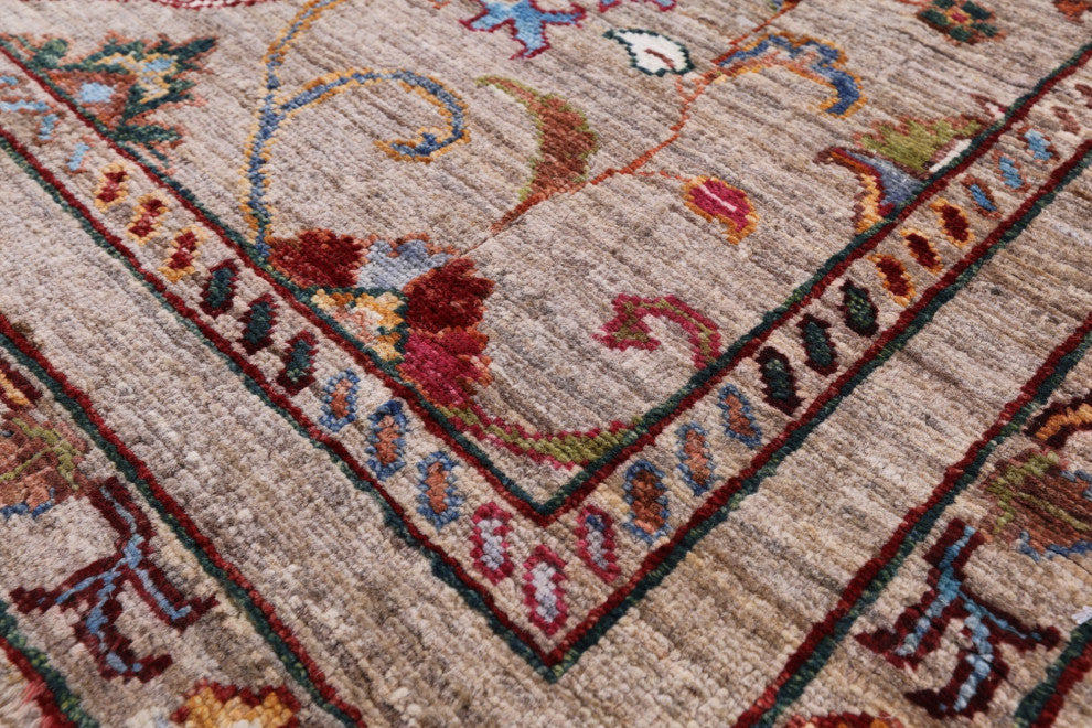 Hand-Knotted Persian Tabriz Wool Rug 2' 8" X 4' 3" Q8416