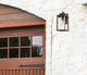 Kira Home Thayer 13" Outdoor Weather Resistant Wall Sconce, Cylinder Glass