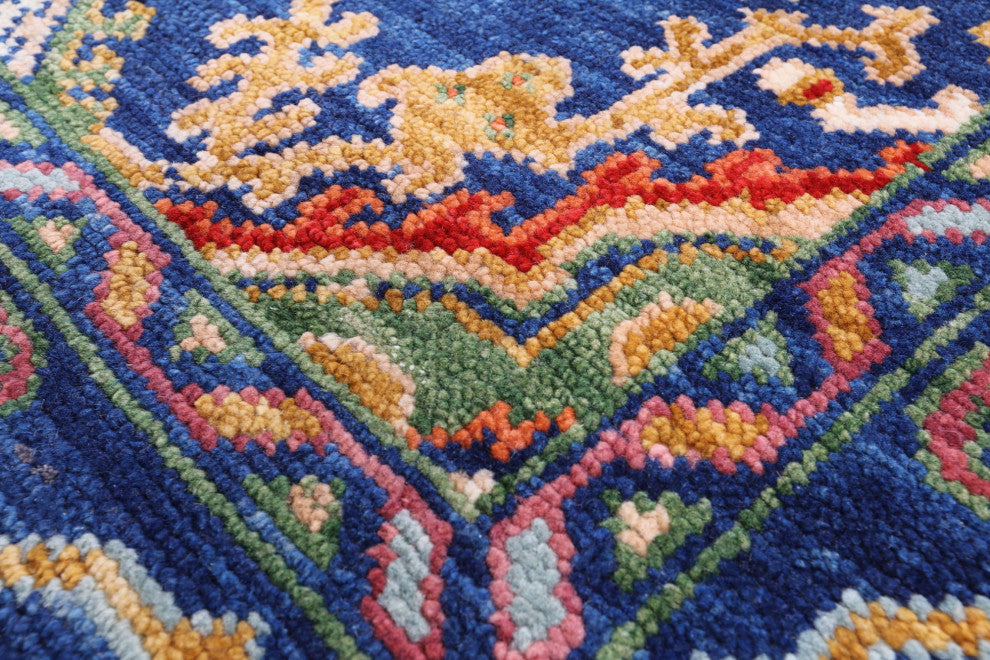 Turkish Oushak Hand-Knotted Wool Rug 6' 1" X 8' 11" - Q15459