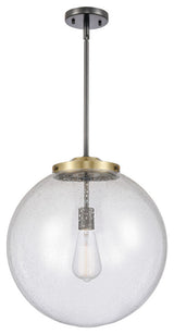 Beacon Pendant, Black Antique Brass, Seedy, Seedy