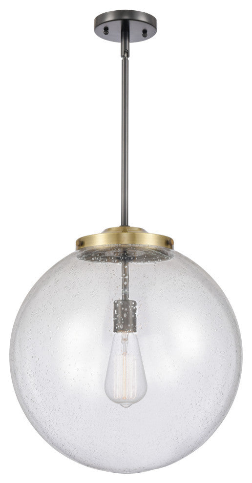 Beacon Pendant, Black Antique Brass, Seedy, Seedy