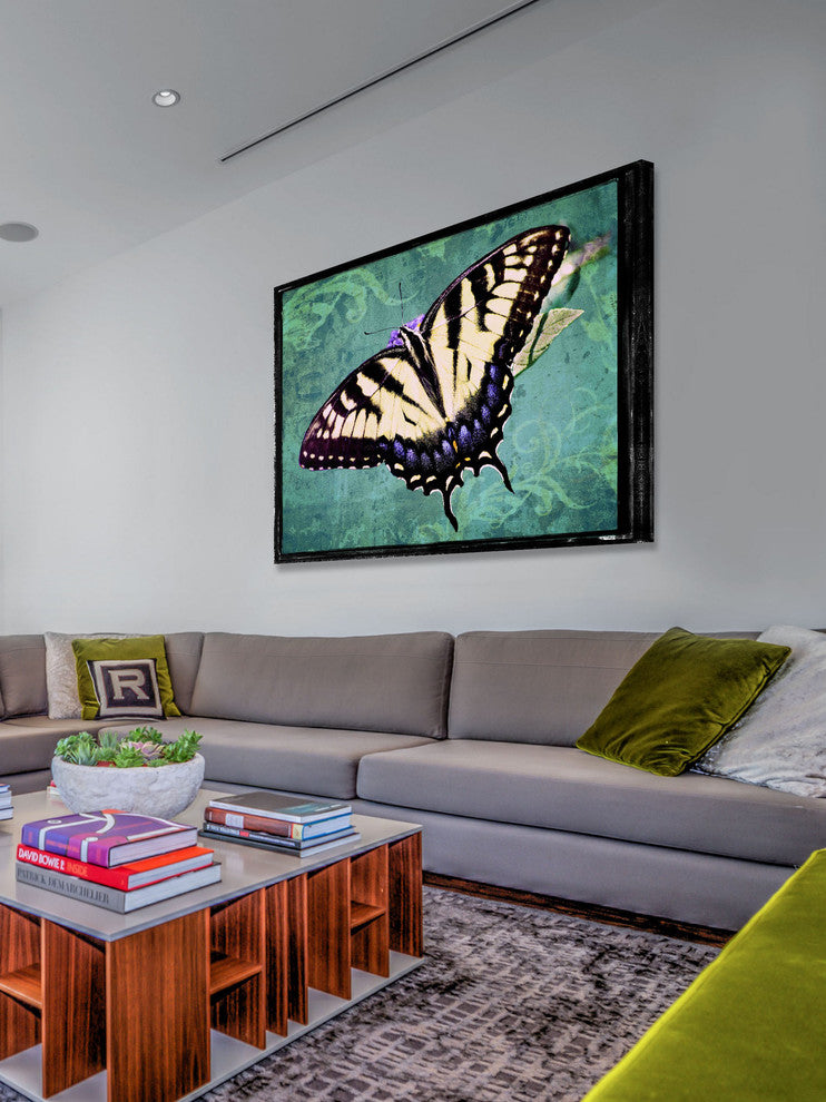 "Sparkling Tiger Swallowtail" Print on Canvas by Robertson