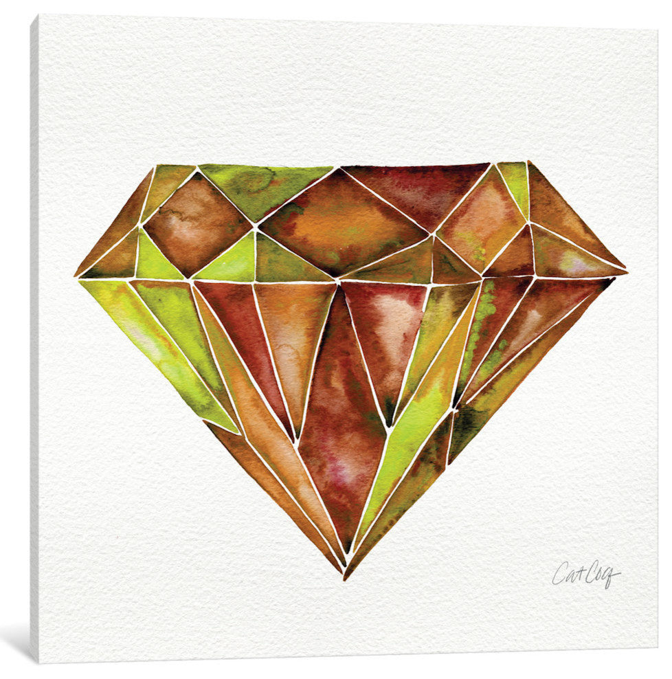 "Fire Opal Artprint" by Cat Coquillette, 37x37x1.5
