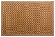 Checkered Natural Bamboo Floor Mat, 48x72", Beige