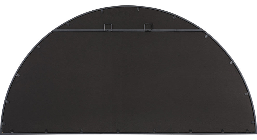 Uttermost 09733 Rousseau 60" W x 30" H Arched Framed Bathroom - Wrought Iron