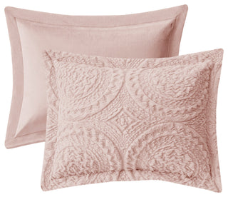 Madison Park Arya Medallion Faux Fur Plush Comforter Mini Set